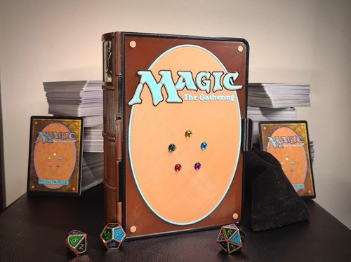 Mtg spell book deck - spell-book, box